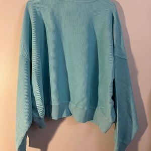 Aerie corded crewneck